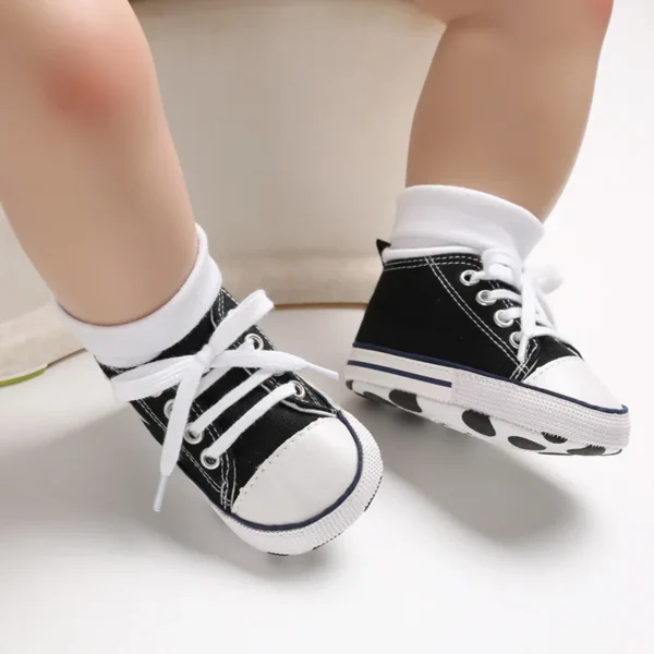 Baby Canvas Classic Sneakers Newborn Print Star Sports Baby Boys Girls First Walkers Shoes Infant Toddler Anti-slip Baby Shoes - Image 5